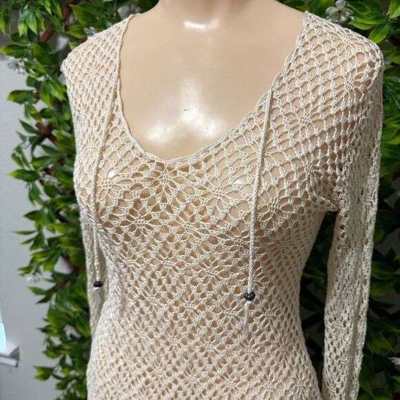 Peck-peck Women's Cream and White Blouse - Picture 5 of 5